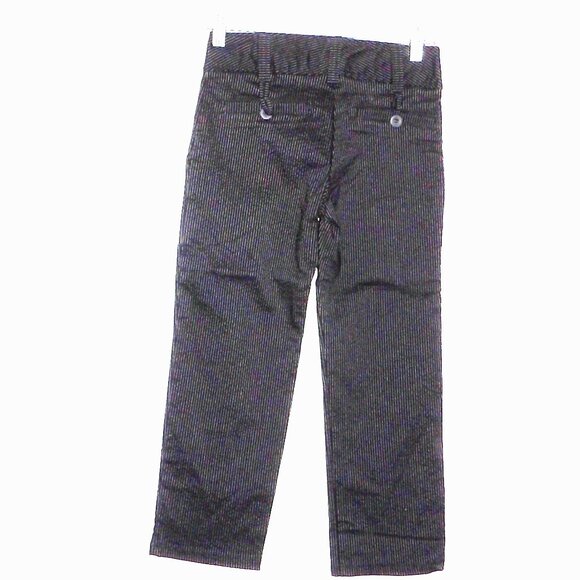 Ponny Tail Women's Black Pin Stripe Capri Pants Size Small - Picture 3 of 3